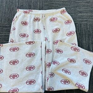 Dr Pepper unisex Pajama Bottoms - Grey